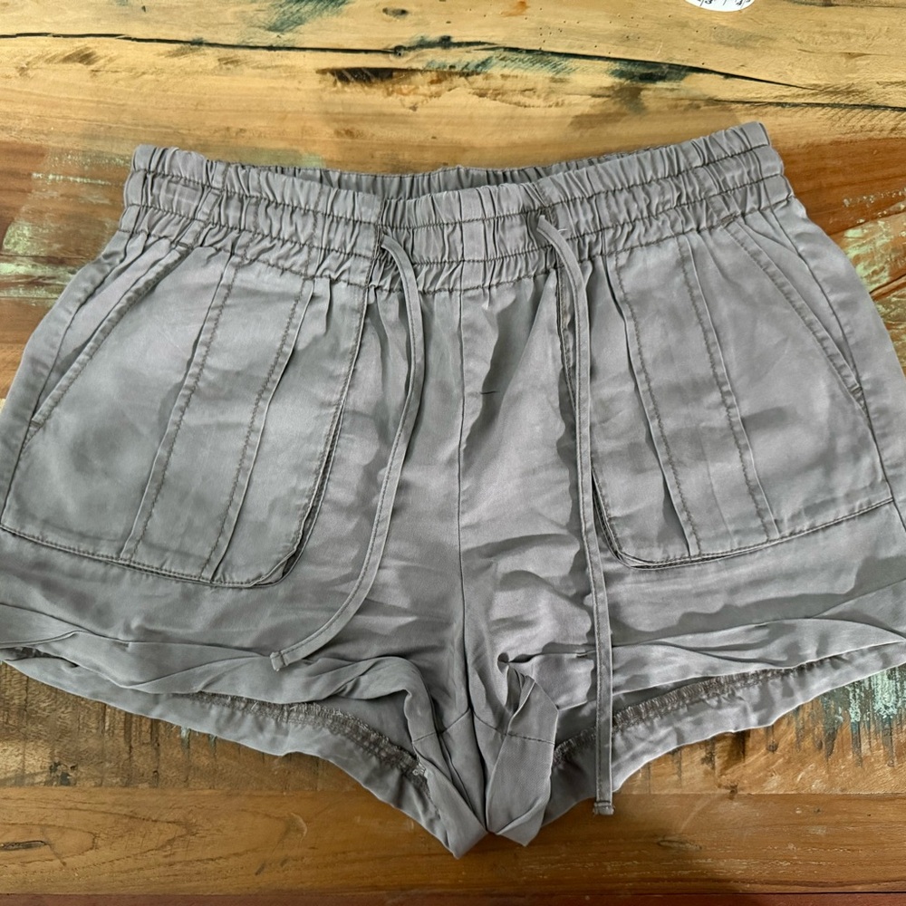 Express High Waist Gray Women's Shorts
